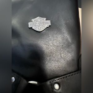 Authentic leather Harley Davidson boots.
